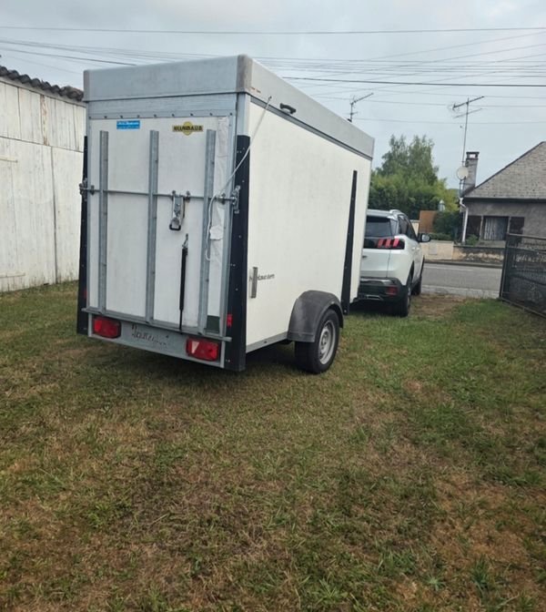 Remorque fourgon PTAC 1300kg