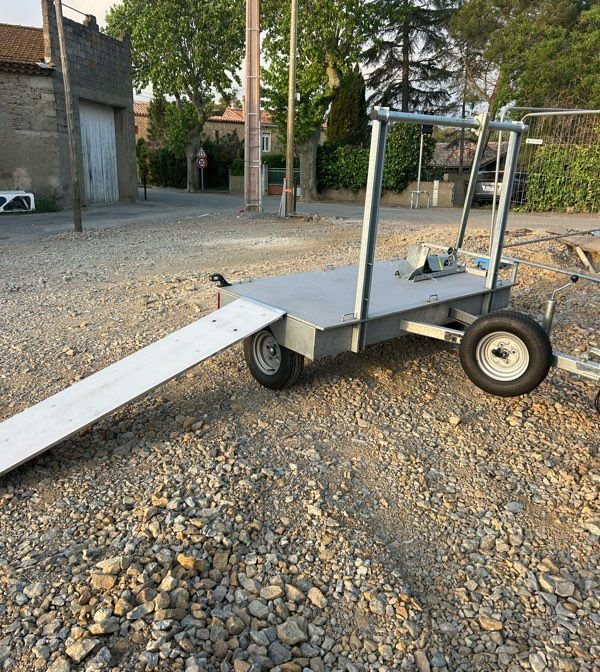 Remorque porte moto 750kg