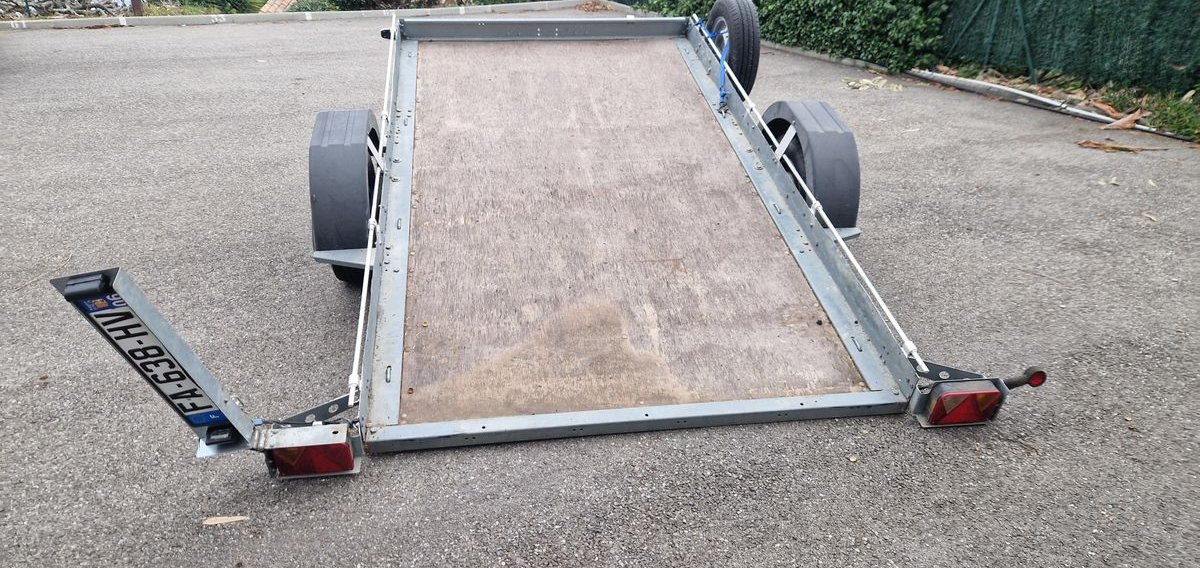 Remorque plateau basculant Martz PTAC 1300 kg 2