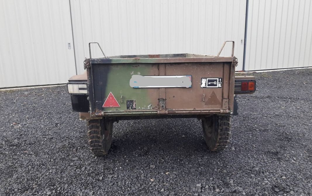 Remorque militaire GMC 3