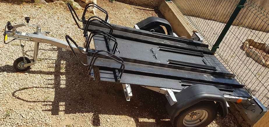 Remoque 2 motos ou 5 vélos 2