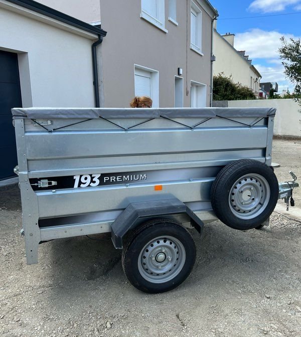 Remorque ERDE 193 premium 10/2025