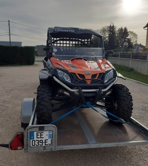 VENDS remorque plateau basculant 3