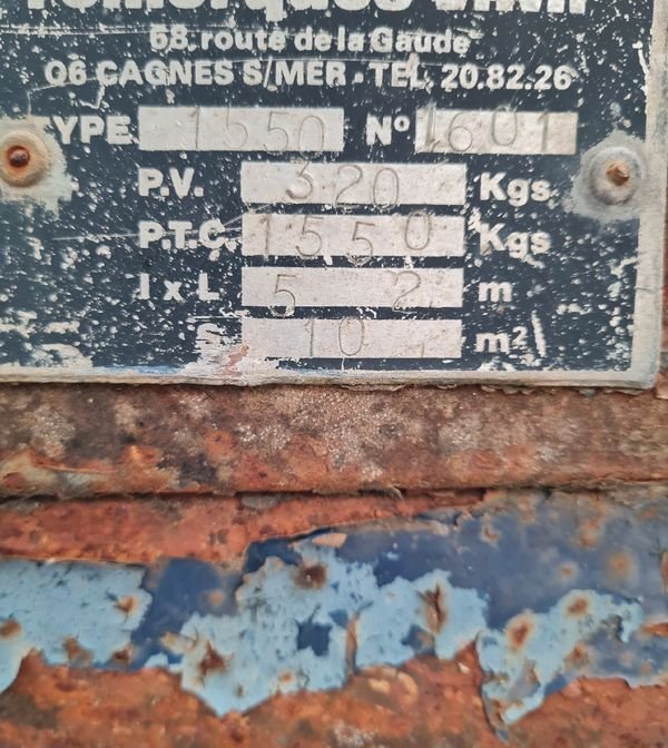 Remorque voiture VM 3