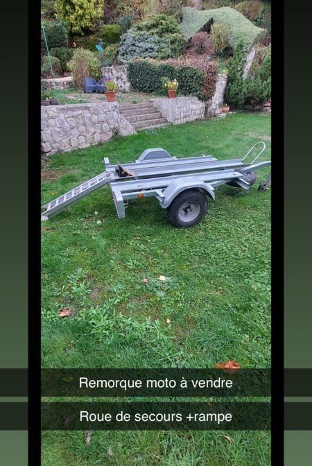 Remorque moto