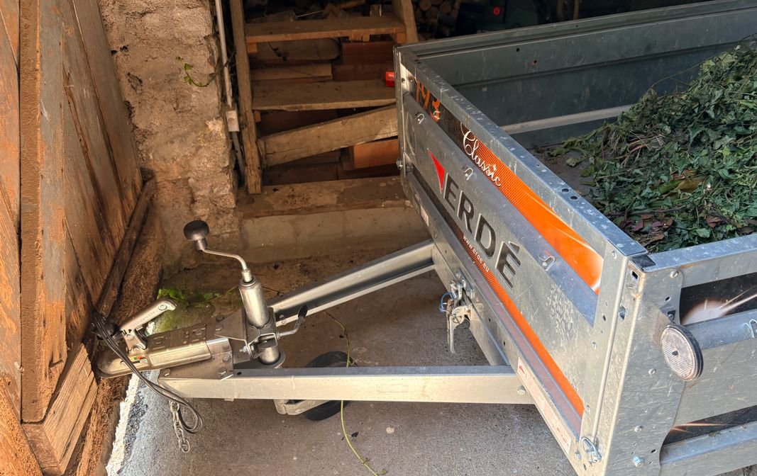 Remorque ERDE 193 Classic avec roue jockey très bon état 2