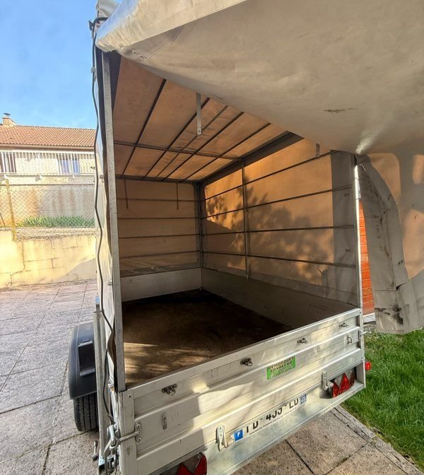 Remorque Bockmann freinée 1T350 2