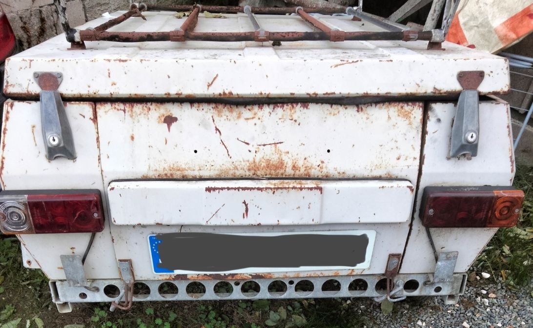 Remorque bagagère portaflot
