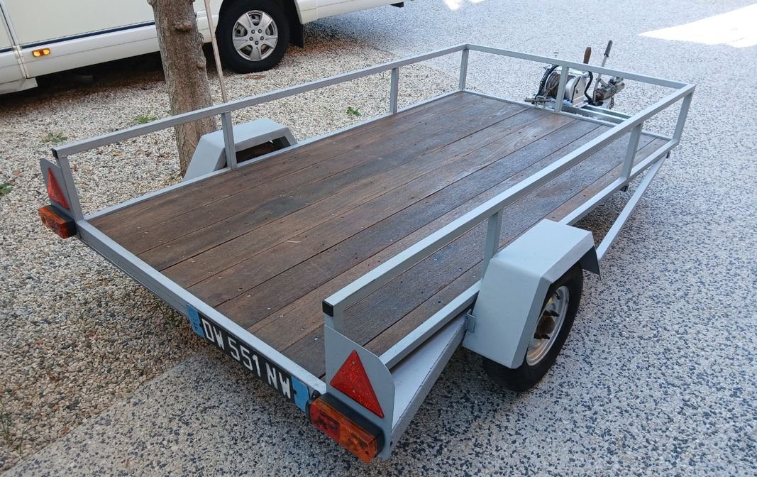 Remorque porte quad