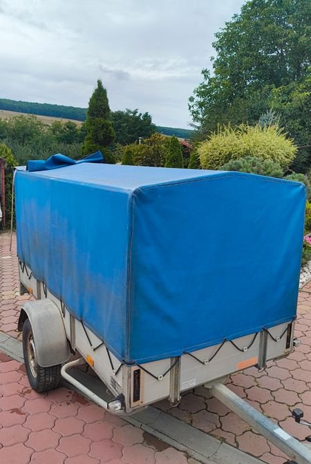 Remorque Saris couverte 750 kg 2.5 x 1.25 2