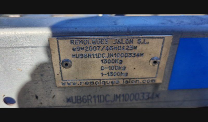 Remorque plateau Jalon 3
