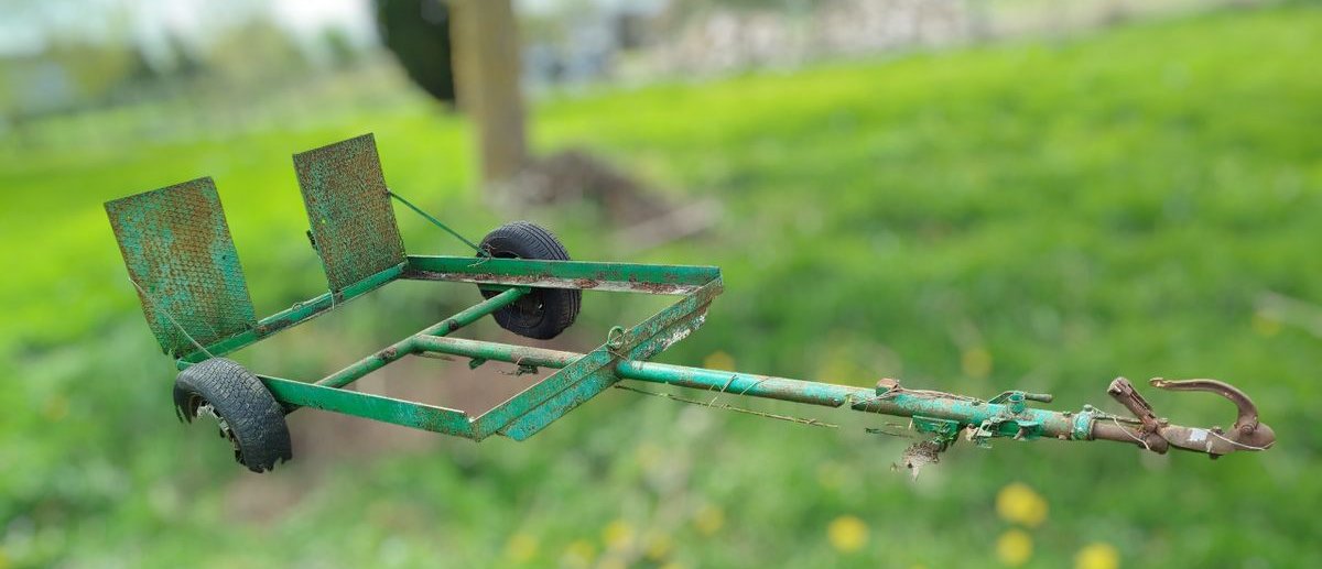 Remorque plateau - tracteur / buggy / quad / voiturette