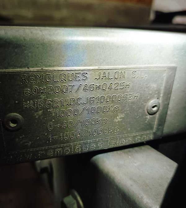 Remorque Jalon 3