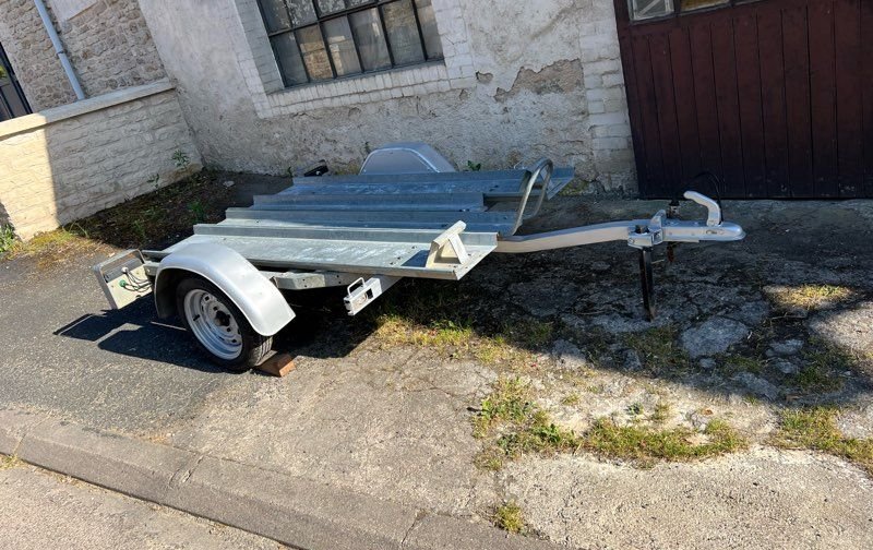 Vends remorque moto / quad fabrication française, PTAC 500 kg