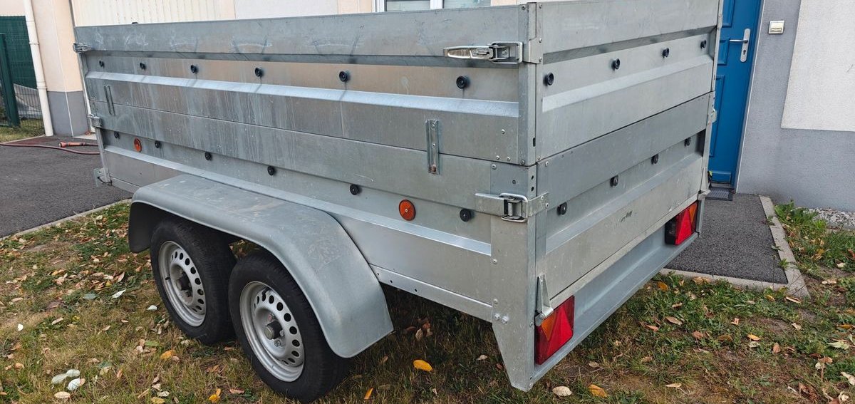 Remorque galvanisé PTAC 500kg