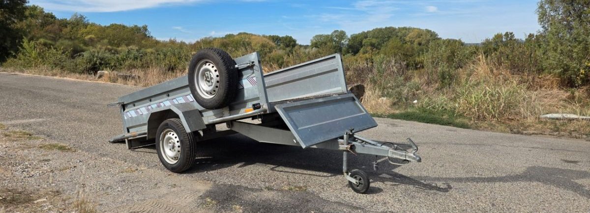 Remorque Gamme PRO 235 x 130 PTAC 500kg + roue de secours