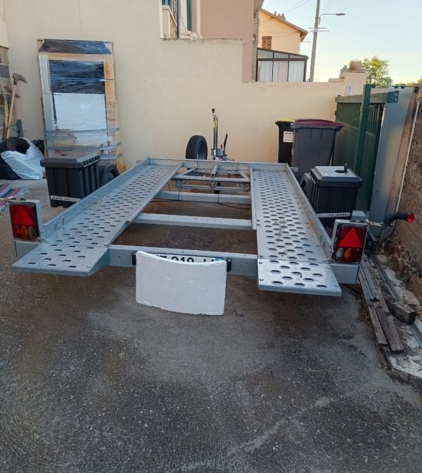 Vend superbe remorque porte voiture 3