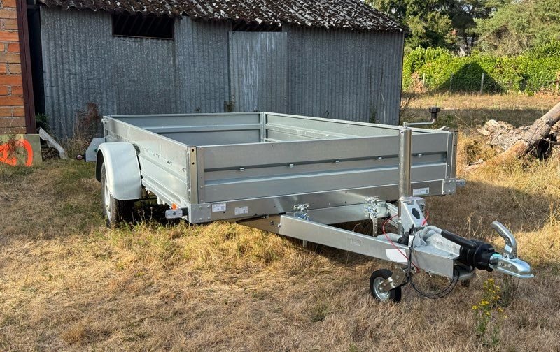 Remorque plateau basculante erde plm 170 ptac 1300kg 2