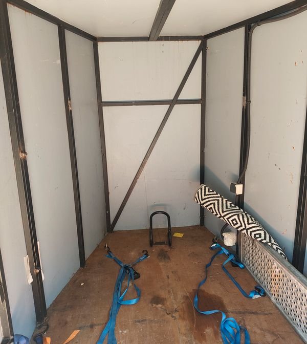 Remorque fermée hayon permis voiture 2