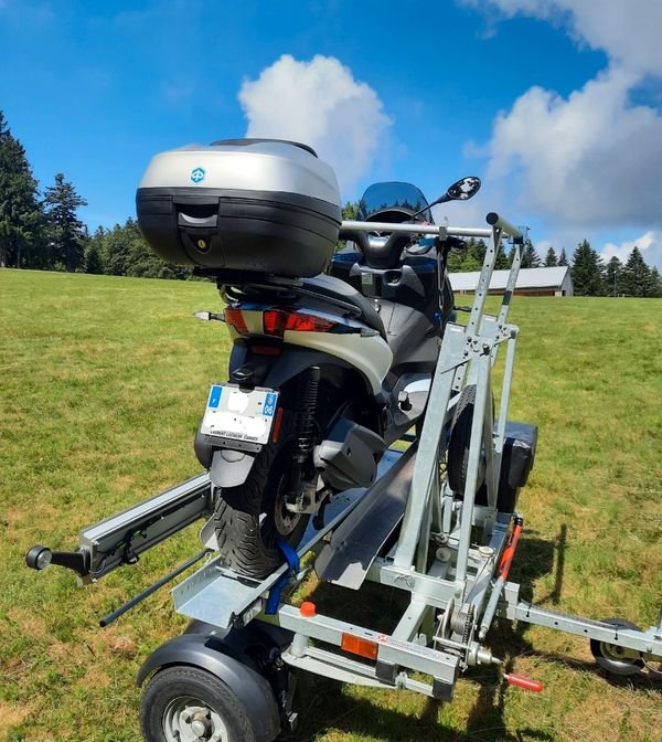 Remorque latérale pour quad ou 3 roues