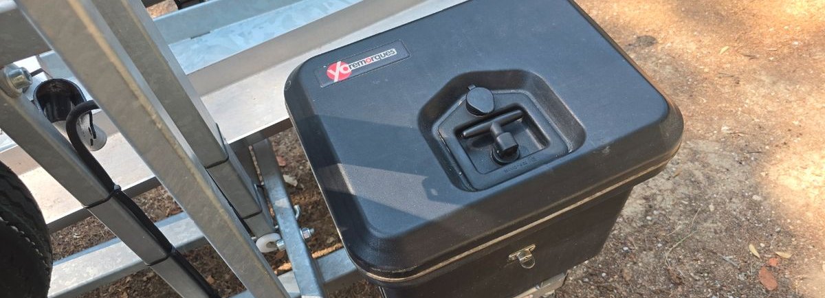 Remorque latérale pour quad ou 3 roues 3