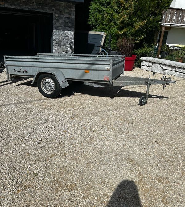 Remorque brenderup 750 kg
