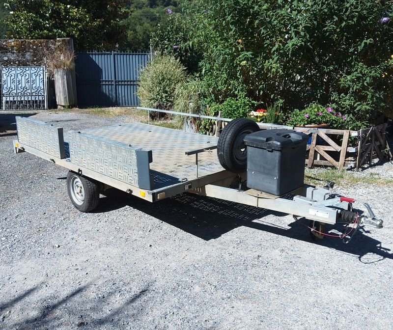 Remorque plateau inclinable 1250kg