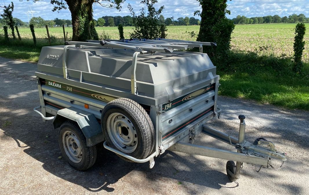 Remorque ERDE type DAXARA 198 avec capot