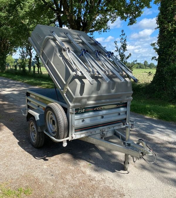 Remorque ERDE type DAXARA 198 avec capot 2