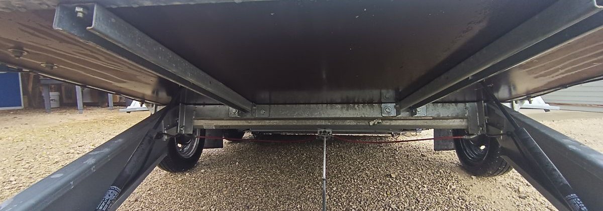 Remorque plateau basculant multi 3016 PTAC 750 kg freiné 3