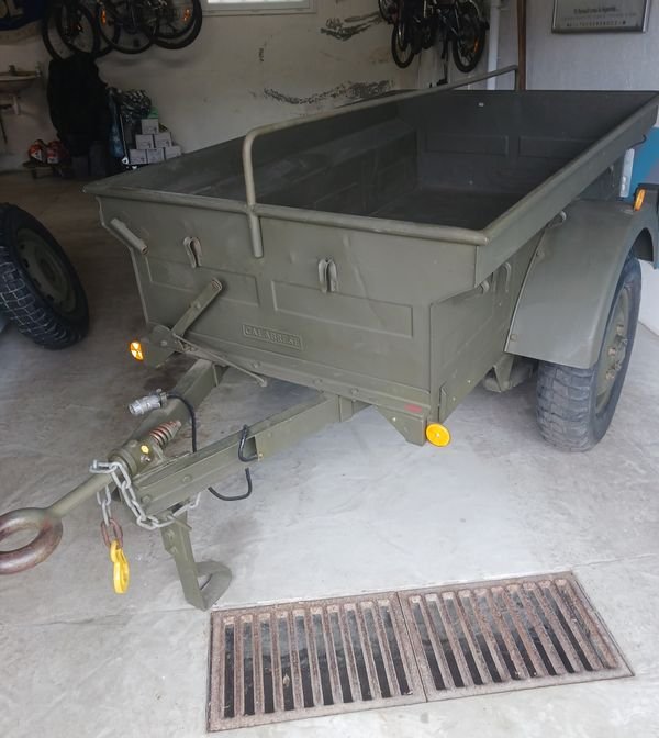 Remorque style Bantam Jeep Willys