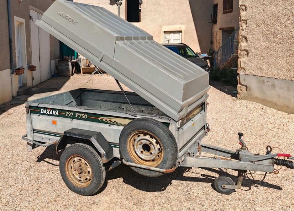 Remorque ERDE DAXARA 197 F750 3