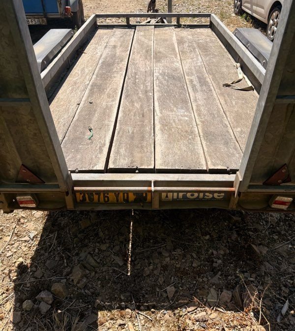 Remorque porte engin 3t5 3