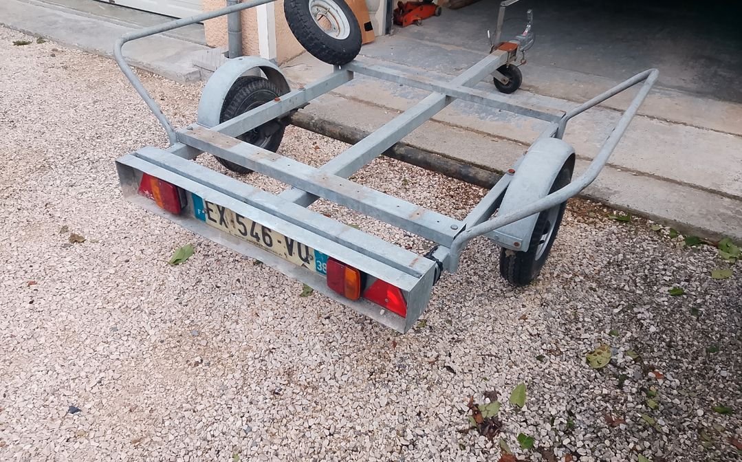 Remorque chassis 3