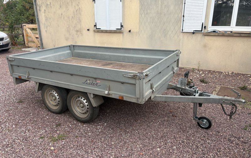 Remorque benne lider 39560