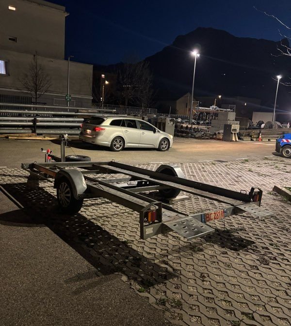 Remorque plateau 1,6t 2