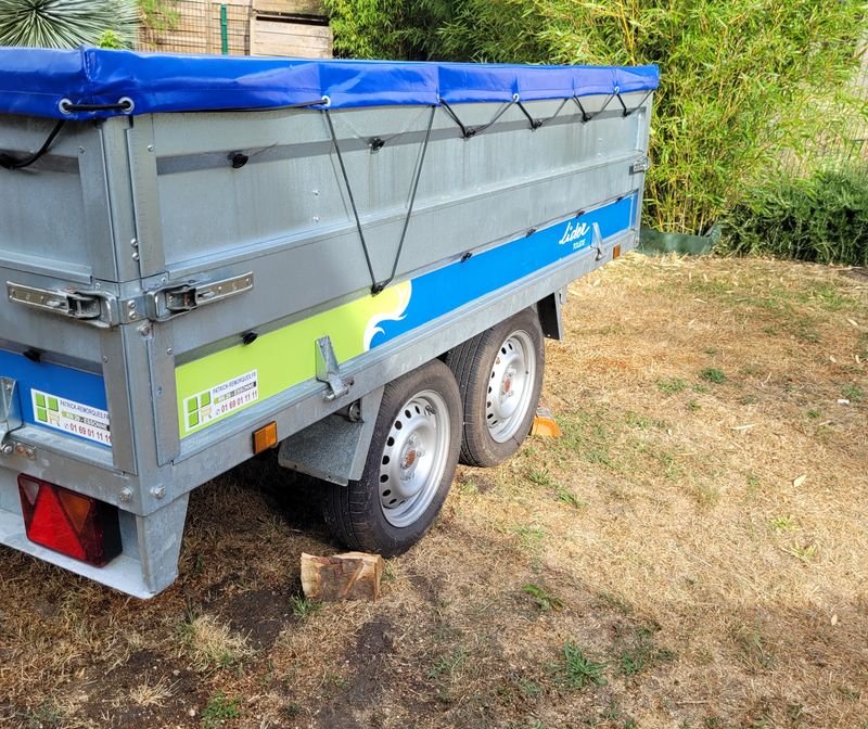 Remorque 2 essieux 750 kgs Lider Tolede 39550 3