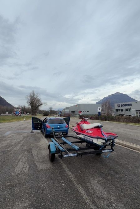 Remorque double jet ski accessoires neufs