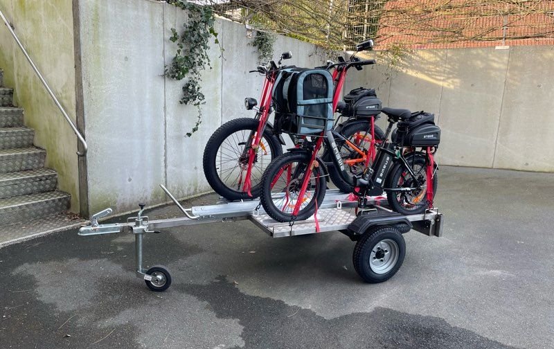 Remorque porte moto