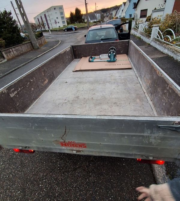 Remorque 2700 kg 2