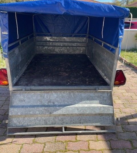 REMORQUE LIDER serie ROBUST Basculante avec Bache haute sur ossature 2