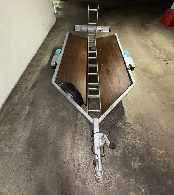 Remorque porte-moto Erka Portaflot Lama