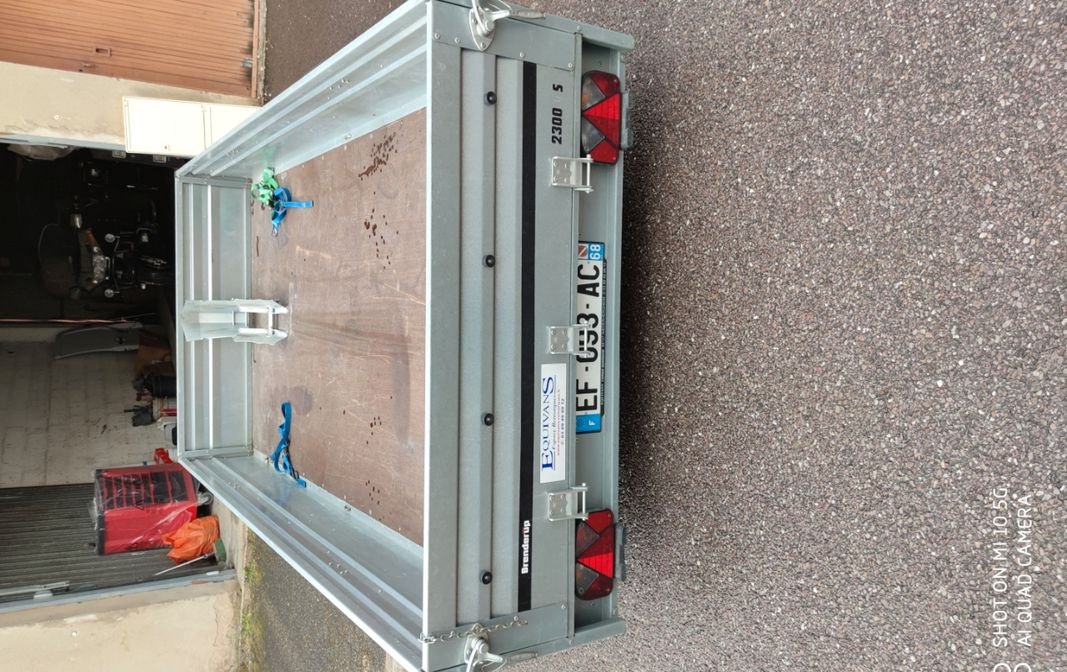 Remorque brenderup 2300s