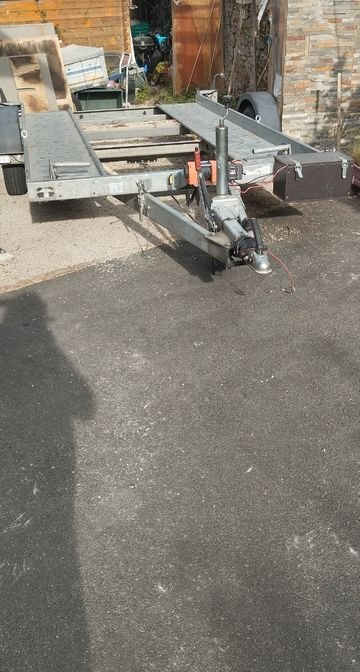 Remorque plateau porte voiture ptc 1300 kg 2