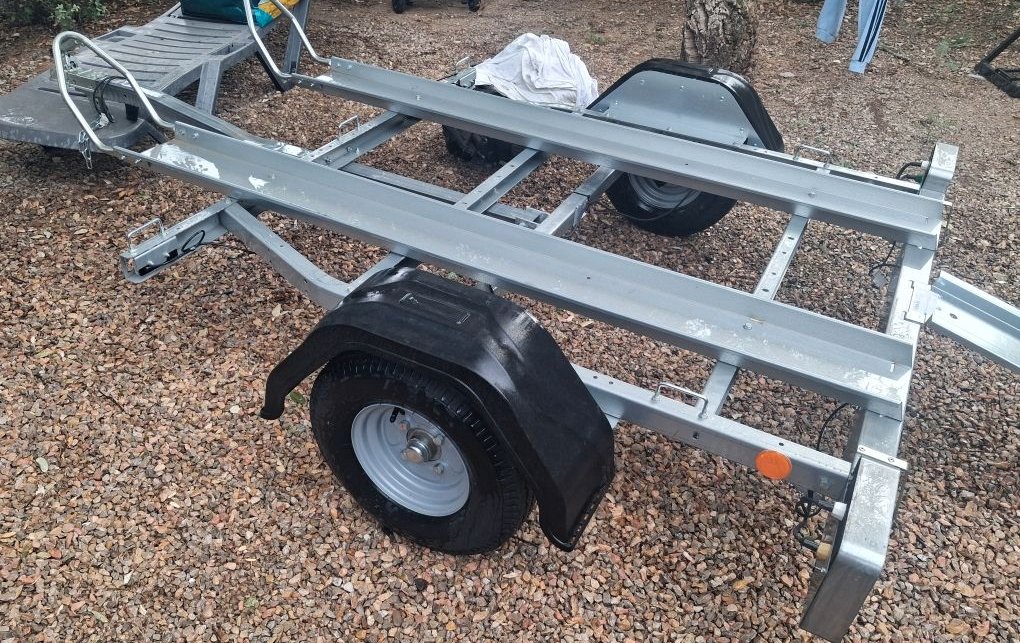 Remorque porte 2 motos norauto neuve