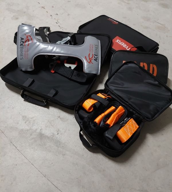 Vds remorque plateau porte-moto et accessoires 2