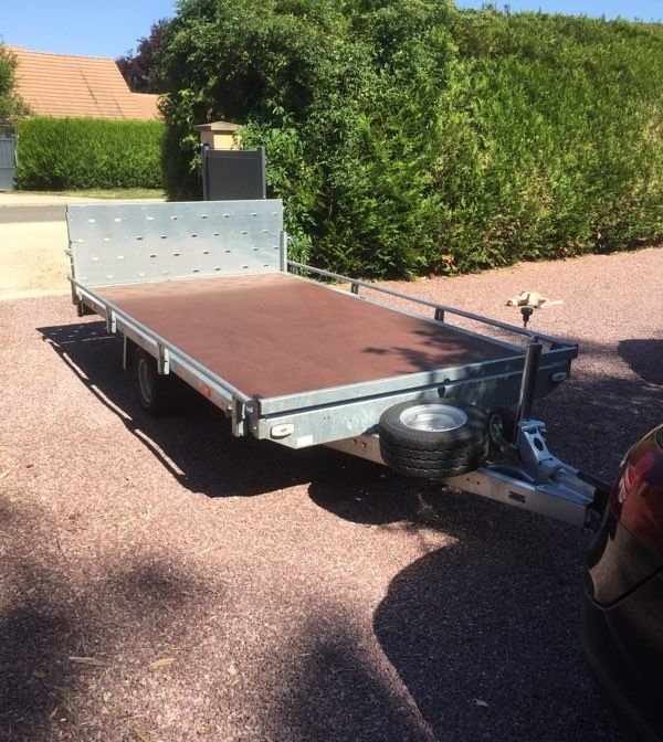 Remorque Plateau 1.400kg