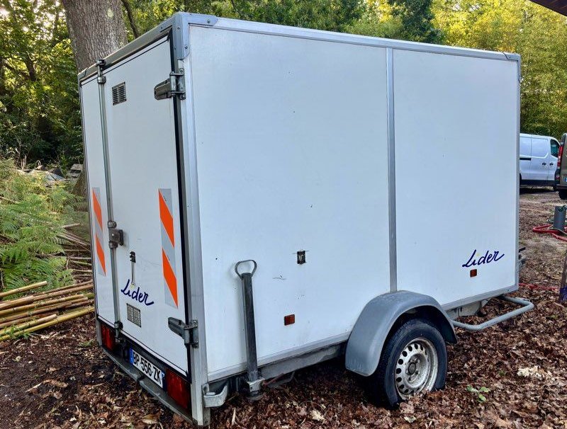 Remorque fourgon Lider 1200kg PTAC 2