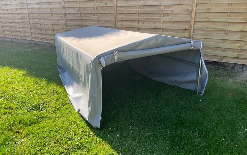 Remorque 2 m X 1,40 m bâche 2