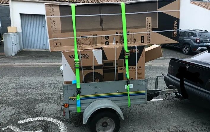 Remorque bagagere Trelco 400 Kg 2